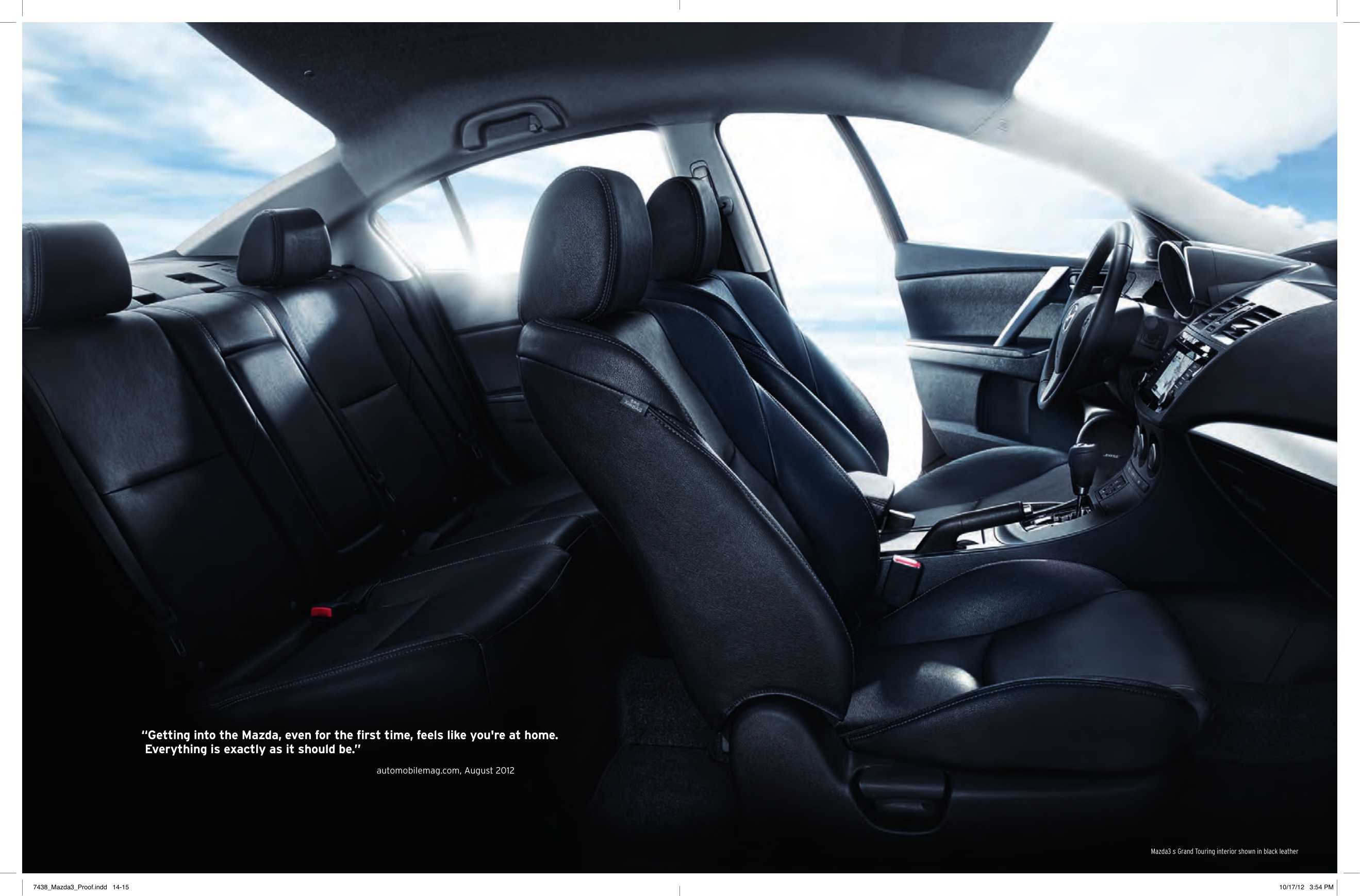 2013 Mazda 3 Brochure Page 16